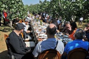 3. Bursa Gastronomi Festivali Basın Lansmanı Tarlada Gerçekleşti