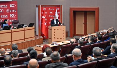 BTSO Başkanı İbrahim Burkay; “Tam Bağımsızlığın Olmazsa Olmazı Ekonomik Bağımsızlıktır”