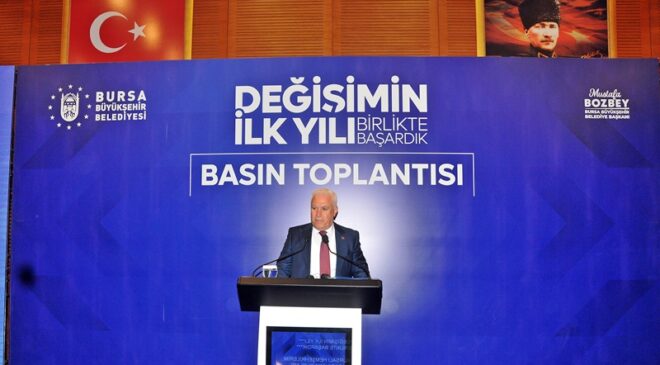 B.B.B’ı Bozbey;Enkaz devraldık verilemeyecek hesabımız yok belediyeyi hayata döndürdük