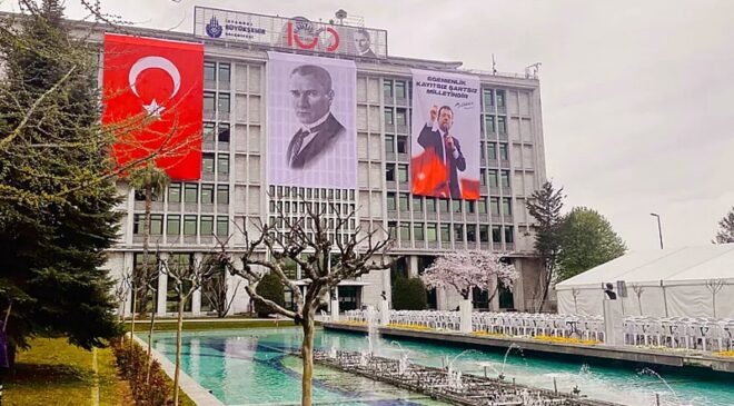 İBB’de gözaltına alınan 45 kişi adliyeye sevk edildi