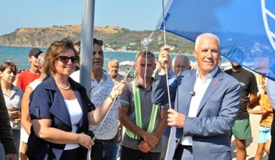B.B.B si  Mudanya Eşkel Plajını Mavi Bayrak İle Ödüllendirdi