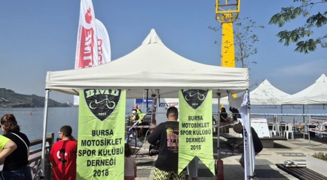 Bursa Gemlik Körfezinde Muhteşem Yarış