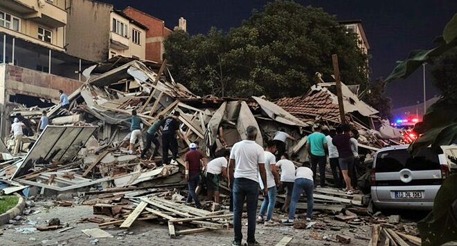 Balıkesir’in Sındırgı ilçesinde 6,1 büyüklüğünde deprem meydana geldi
