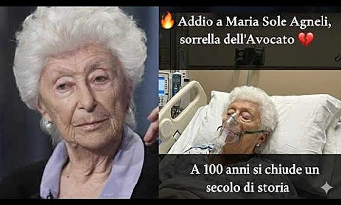 Fiat’ın kurucularından Maria Sole Agnelli hayatını kaybetti