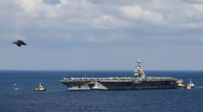 USS Gerald R Ford uçak gemisinde ihtiyaç krizi