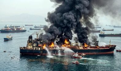 İran’a saldırıda beşinci gün Hürmüz Boğazı’nda tankerler vuruldu