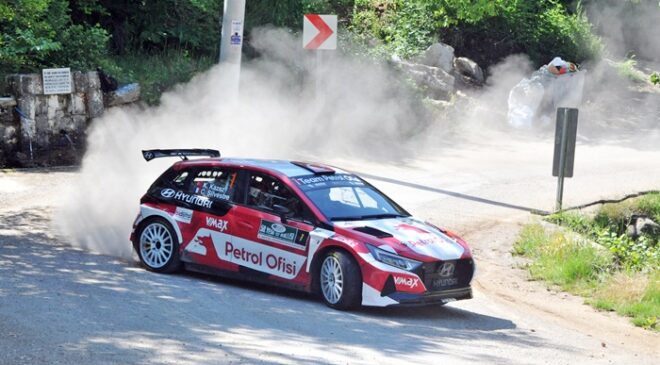 50. Yeşil Bursa Rallisinde Kerem Kazaz sezon liderliğini sürdürmeyi başardı