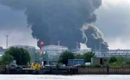 Ukrayna, St. Petersburg yakınlarında petrol altyapısını hedef aldı