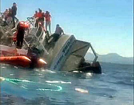 Girne’den Mersin’e gelen yolcu gemisi battı: Kaptan gözaltında